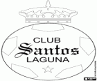 Logo klubu Santos Laguna, meksykańskiej drużyny piłkarskiej z siedzibą w Torreón