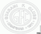 Godło Guarani FC, klub piłkarski z Campinas, Brazylia