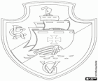 Logo CR Vasco da Gama, brazylijski klub sportowy i piłce nożnej w mieście Rio de Janeiro
