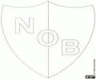 Logo CA Newell's Old Boys, w piłce nożnej w miejscowości Rosario, Argentyna