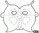 maska dla Butterfly strój karnawałowy