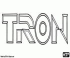 Logo pierwszego filmu Tron, 1982