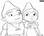 Gnomeo i Julia, bohaterów filmu opartego na Szekspira Romeo i Julia