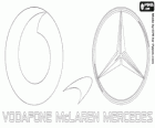 Logo Vodafone McLaren Mercedes