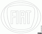Logo FIAT, włoska marka samochodów