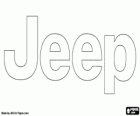 Logo Jeep, samochodów terenowych marki z USA