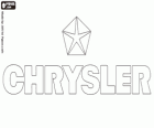 logo Chrysler. Marki samochodów z Stany Zjednoczone Ameryki 