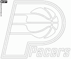 Logo NBA zespół Indiana Pacers. Dywizja Centralna, Konferencja wschodnia