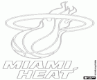 Logo Miami Heat, drużyny NBA. Dywizja Południowo-wschodnia, Konferencja wschodnia 