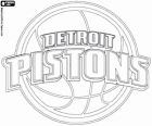 Logo Detroit Pistons, zespół NBA. Dywizja Centralna, Konferencja wschodnia