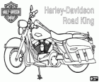 Harley-Davidson Road King. Motocykl Harley
