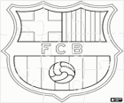 Puzzle Emblem FC Barcelona, ​​Hiszpania