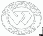 Logo Wimbledon, najstarszy turniej tenisowy na świecie. W trzecim Grand Slam roku