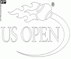 Logo w US Open, czwarty i ostatni turniej tenisowy Wielkiego Szlema