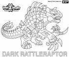 Dark Rattleraptor. Invizimals Następny wymiar. Ferocious myśliwych z dżungli