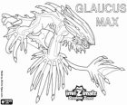 Glaucus Max. Invizimals Następny wymiar. Niemal ślepo żarłoczne stworzenia, które żyją w głębi mórz na południe Chin