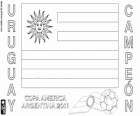 Urugwaj Mistrz Copa America Argentyna 2011