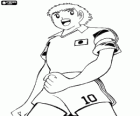 Tsubasa Ozora jest Captain Tsubasa, kapitan japońskiej drużyny piłkarskiej