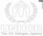 UNHCR logo, Wysoki Komisarz Narodów Zjednoczonych ds. Uchodźców