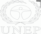 UNEP logo, Program Środowiskowy Organizacji Narodów Zjednoczonych. UNEP, skrót w języku angielskim