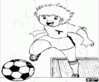 Puzzle z anime Captain Tsubasa