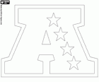 Logo AFC. Logo American Football Conference, jednej z konferencji w NFL