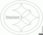 Pittsburgh Steelers logo, zespół futbolu amerykańskiego w Dywizji Północnej w AFC, Pittsburgh