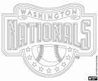 Washington Nationals logo drużyny baseballowej z Narodowej Ligi Eastern Division, Washington DC