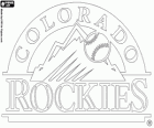 Colorado Rockies logo drużyny baseballowej w National League West Division, Denver, Colorado