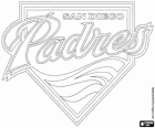 San Diego Padres logo, drużyny baseballowej w Narodowej Ligi Western Division, San Diego, California