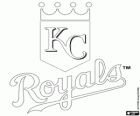 Kansas City Royals logo, drużyny baseballowej w American League Division Central, Kansas City, Missouri