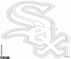 Chicago White Sox logo, drużyny baseballowej w Central Division American League, Chicago, Illinois