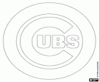 Chicago Cubs logo, drużyny baseballowej z Chicago, Illinois. Central Division, National League