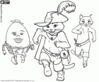 Bohaterowie, Kot w Butach, Humpty i Kitty