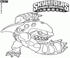 Skylander Terrafin, mistrz boksu. Teren Skylanders