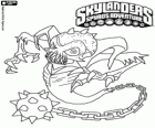 Skylander Ghost Roaster, stworzenie, które je złe duchy. Nieumarli Skylanders
