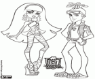 Cleo i Deuce, para potwory gimnazjum Monster High