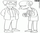 Charles Montgomery Burns i Waylon Smithers, właścicielem elektrowni atomowej w Springfield i jego asystent