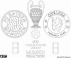 Bayern Monachium kontra Chelsea FC. Finał UEFA Champions League 2011-2012. Allianz Arena, Monachium, Niemcy