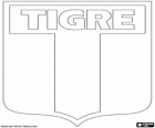 Logo Club Atlético Tigre z miasta Victoria, Argentyna