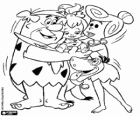 Flintstonowie, rodziny Flintstonowie: Fred, Wilma, Pebbles i Dino