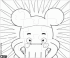 Puzzle z Pypus z uszami Myszki Miki