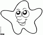 Gwiazda uśmiechnięty