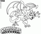 Skylander Cynder, kobieta smok złowieszczych umiejętności. Nieumarli Skylanders