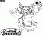 Skylander Hex, kobiece mroczny elf. Nieumarli Skylanders