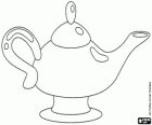 Cudowne lampy. Czarodziejska lampa. Aladyn i cudowne lampy