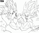 Walka między Goku i Vegeta