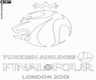 Final Four Londyn 2013 NBA Koszykówka logo