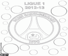 Paris Saint-Germain, PSG, Ligue 1 mistrz 2012-2013, Francja Piłka nożna