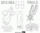 2013 NBA Finals. Miami Heat vs San Antonio Spurs